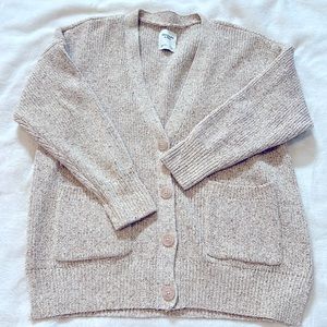 Womens Abercrombie oatmeal sweater size L